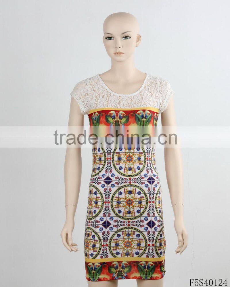 Latest dress 2016 Spring autumn long sleeve dress for mature woman sexy net back dress OEM/ODM supply