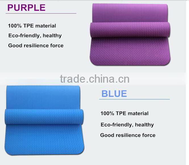 eco friendly customized organic yoga mat