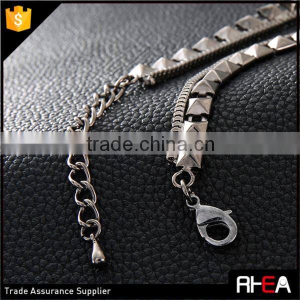 2015 Hot Selling Fashion Statement Necklace,Gun Metal Color