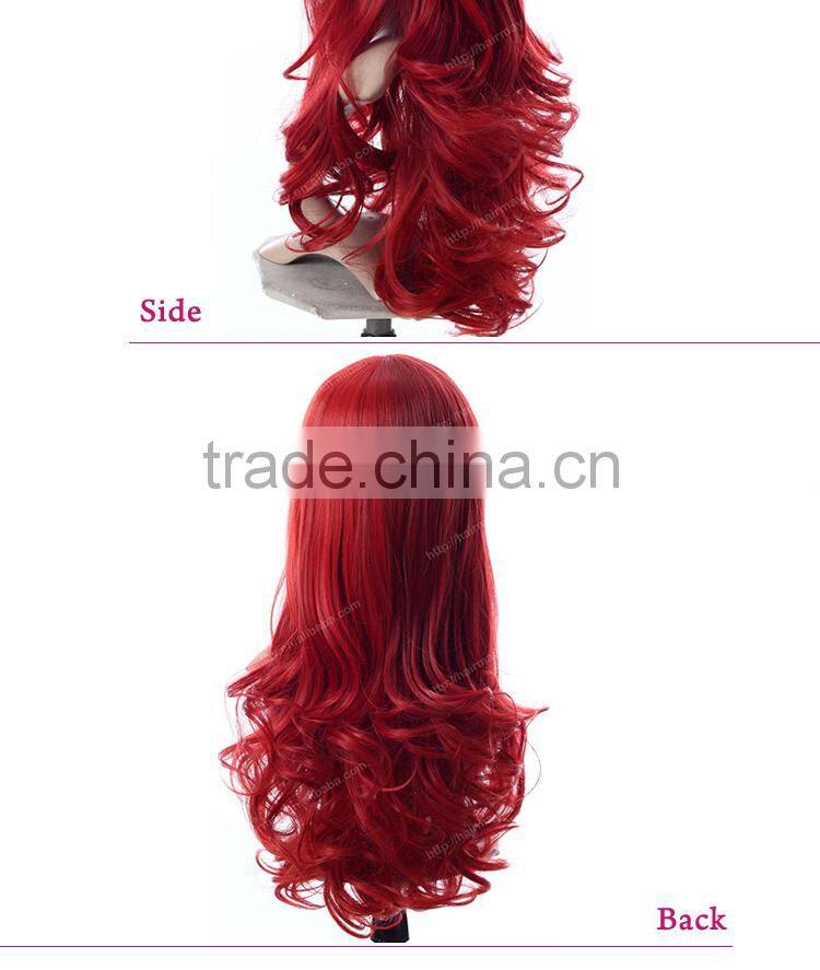 Quality guaranteed High Temperature Fiber cheap can dye synthetic wig