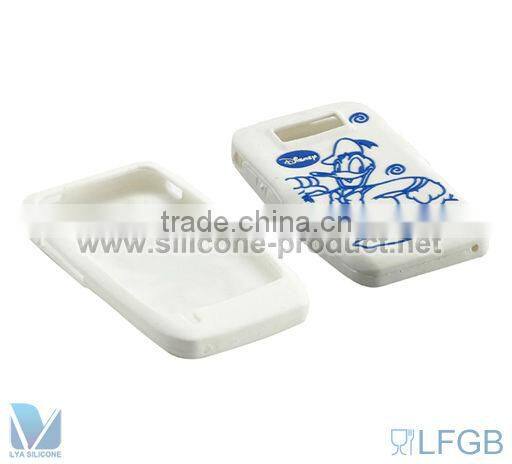 Epoxy tiger silicone phone coverfor 3G