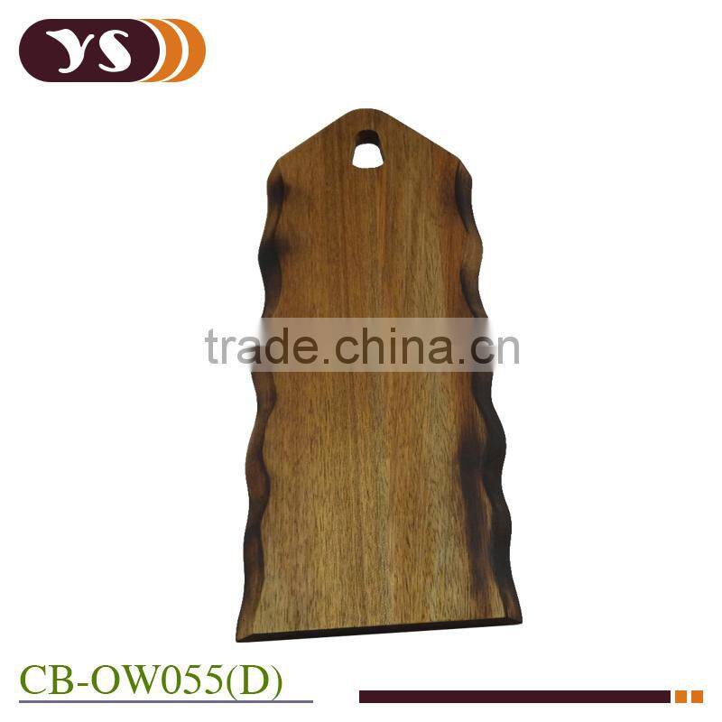 hot burning mango wooden cutting board
