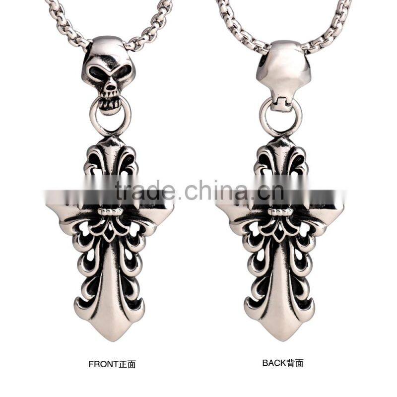 Wholesale Fashion Stock Stainless Steel Cross Pendant FP50051