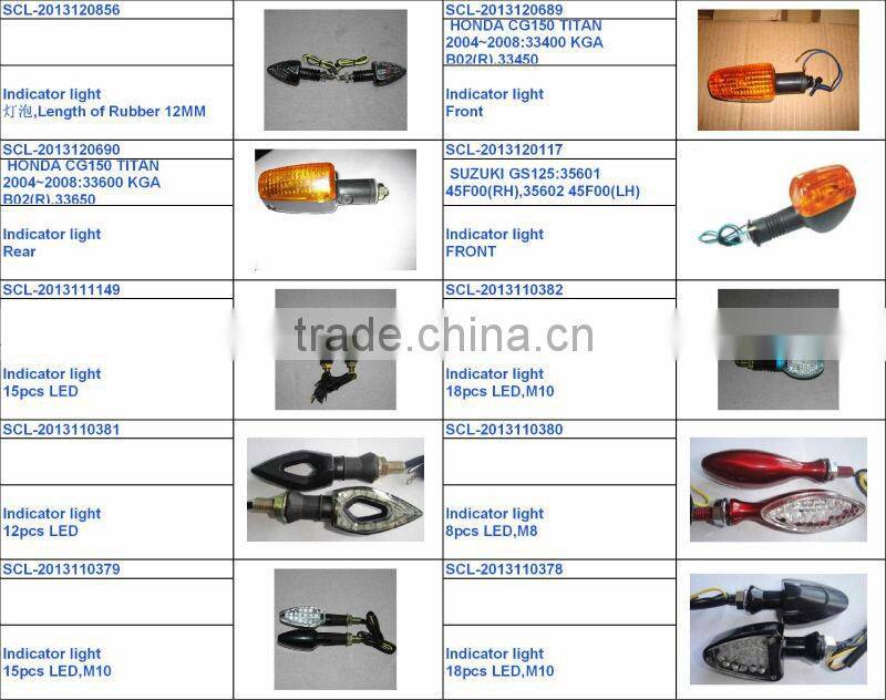 SCL-2012060009 Fz16 Motorcycle Parts Led Indicator Light For motors