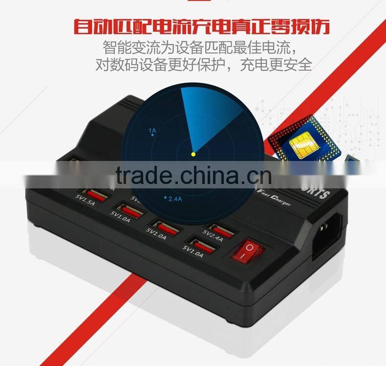 Factory supplier combo USB 2.0 High Speed 10 Ports HUB For Laptop PC/ 10 ports usb 2.0 hub for multi usb device