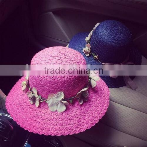 2016 fashion high quality farmers straw hats factory original selling beach hats wholesale straw cowboy hats