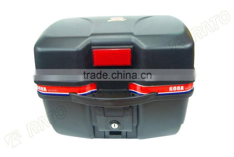 Large space motorcycle tail box storage box