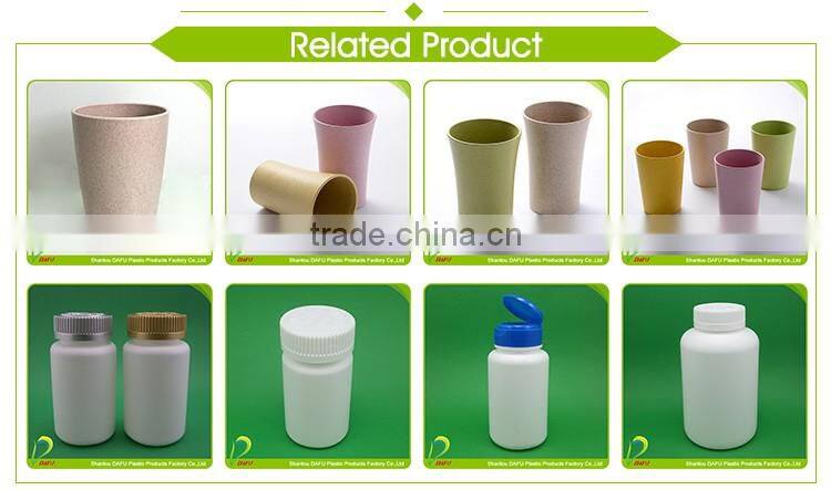 White customizable pharmaceutical 80ml containers plastic bottle