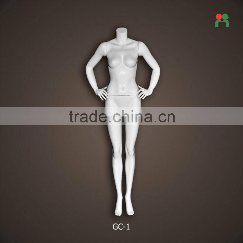 Fashion female headless mannequin wholesale cartoon display model stand GC-4