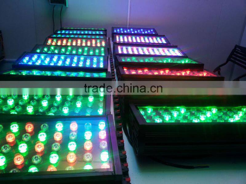 Waterproof CE RoHS approved dimmer rgb led wall washer DMX512