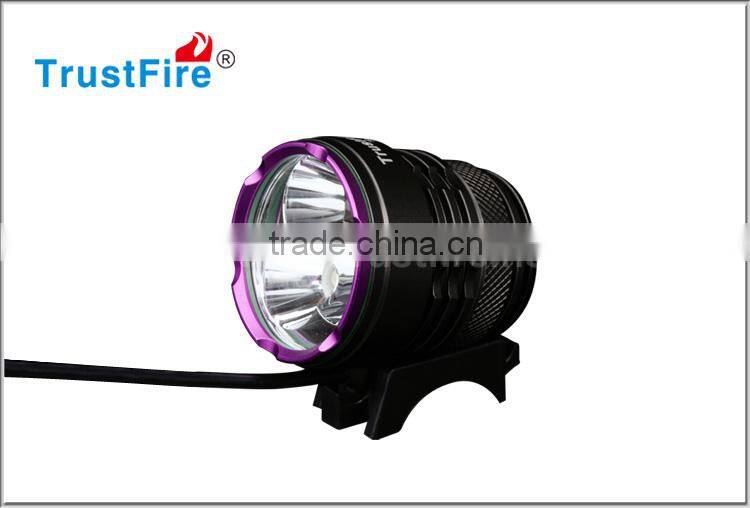 TR-D006 three CREE XM-L T6 leds waterproof Battery Power Supply bike light