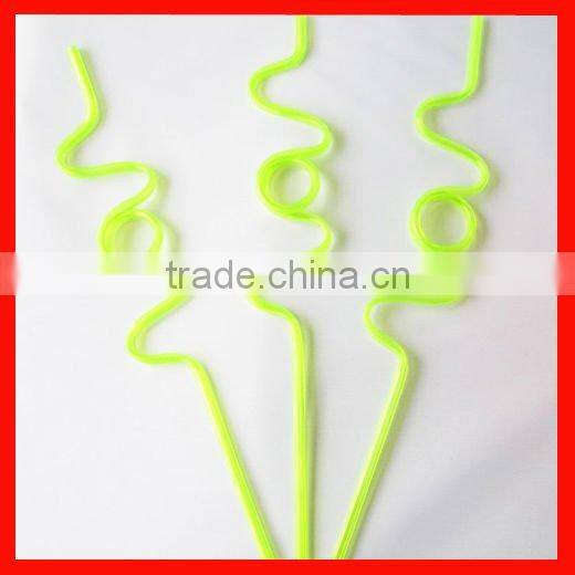 Cute pvc party straw