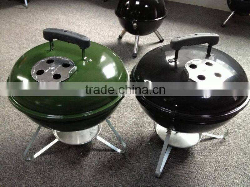 New apple shape design luxury Coated Finishing BBQ Grill