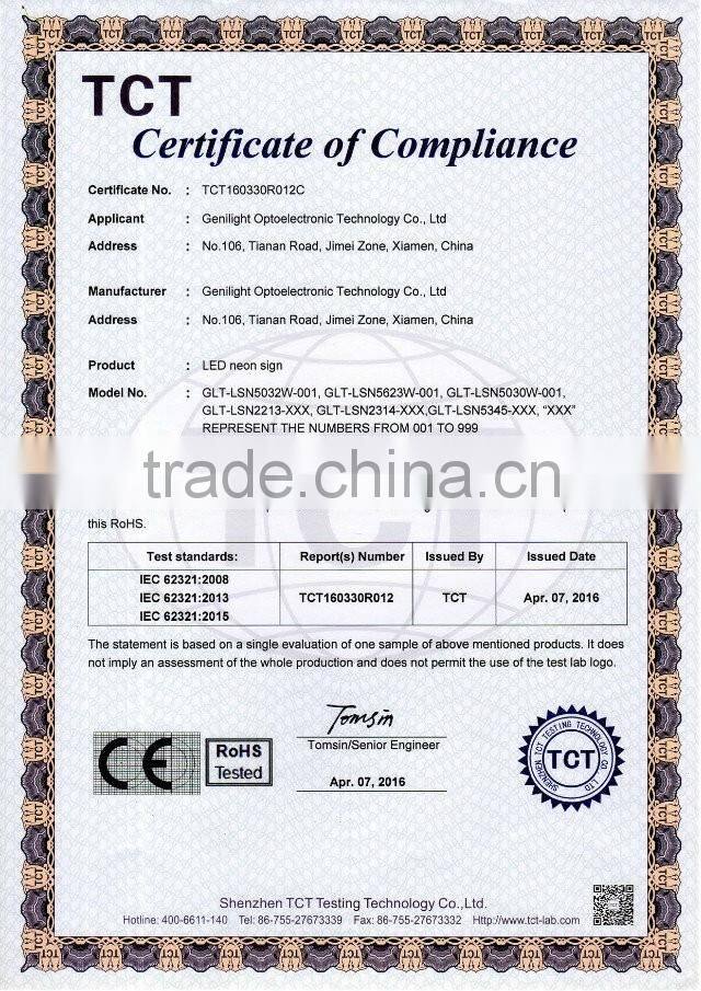 Juice Store Advertising LED Neon Sign Vivid Design 56*33cm