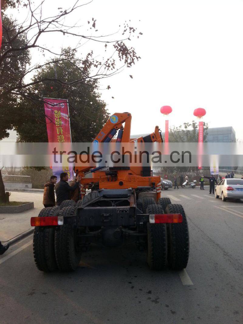 3.2ton knuckle boom Crane and Accessories,SQ80ZB2, hydraulic truck mounted crane.