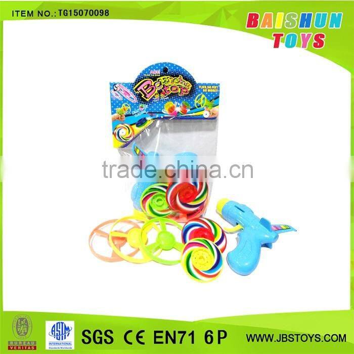 Promotion toy flyer and spinning toys with fan tg15070098