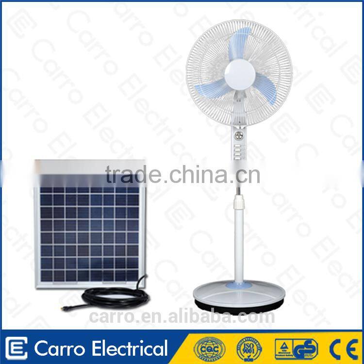 Carro Electrical 16inch 12v 15w solar house fan DC-12V16C