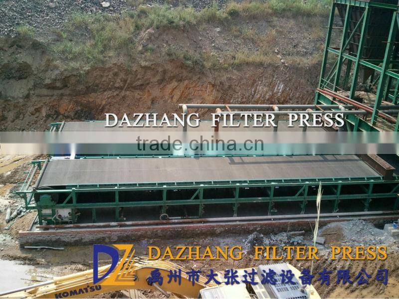 Vacuum Belt Filter Press