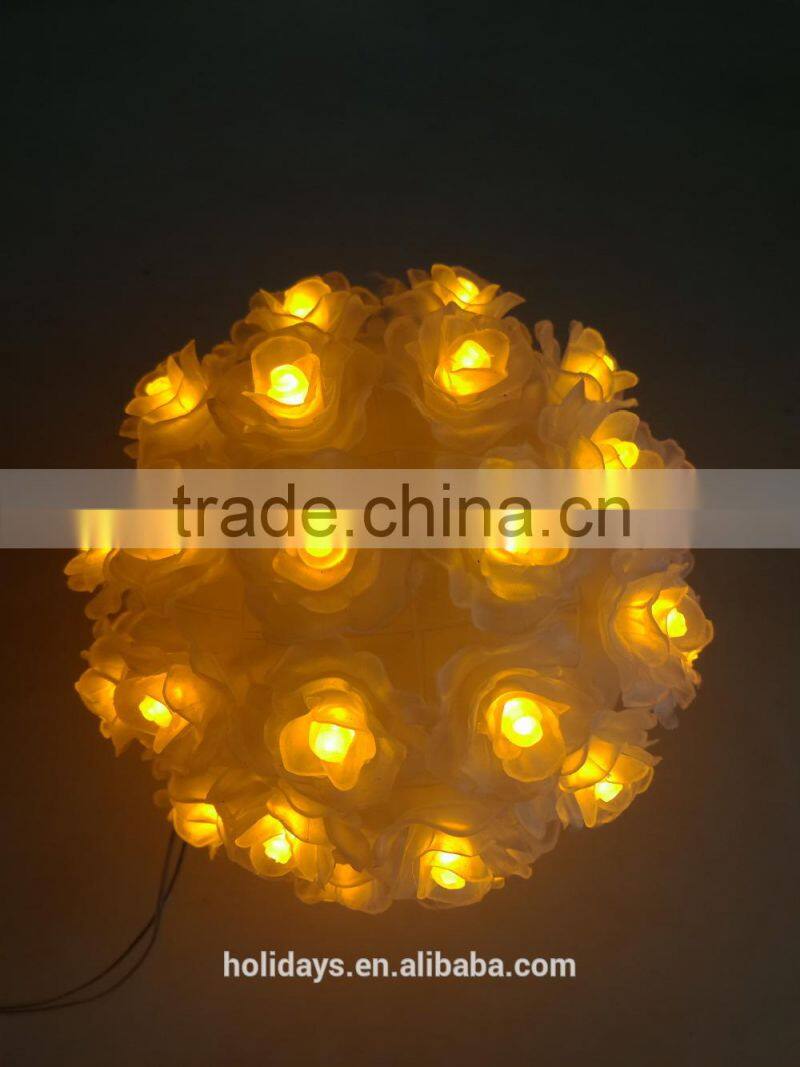 2015 Holiday Decoration RGB Garden Plastic Ball Lamp