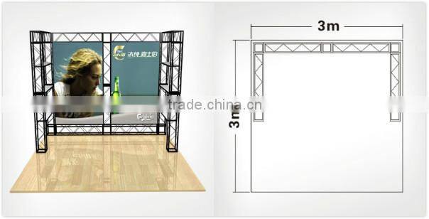China iron truss trade show display stand