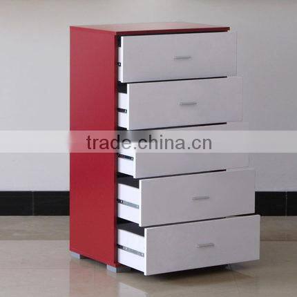 particle board drawers cabinet for computer table