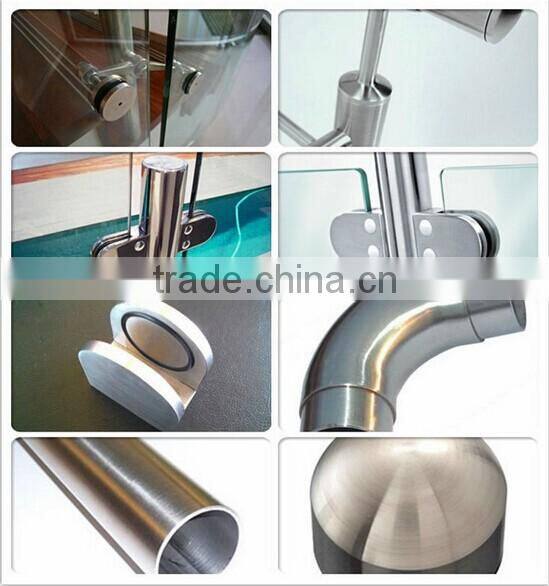 New garden glass fence design frameless pool fencing glass aluminum fence