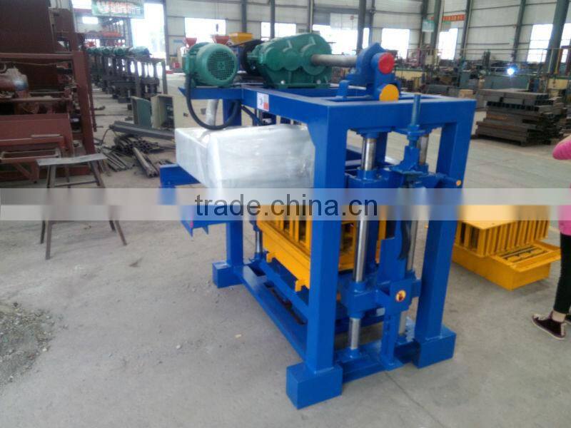 QT40-2 Interlock brick machine/Manual concrete block making machine