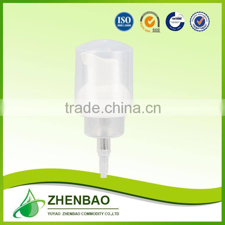 baby care foam pump for plastic empty bottle