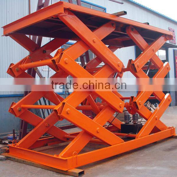 2m stationary hydraulic machine lift