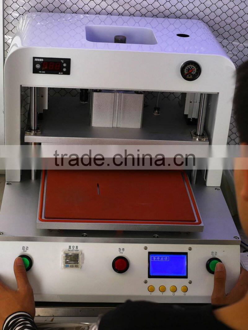 CE certificate factory wholesale cellphone touch screen repair machine for all cellphone lcd screen refurbish 14 inch