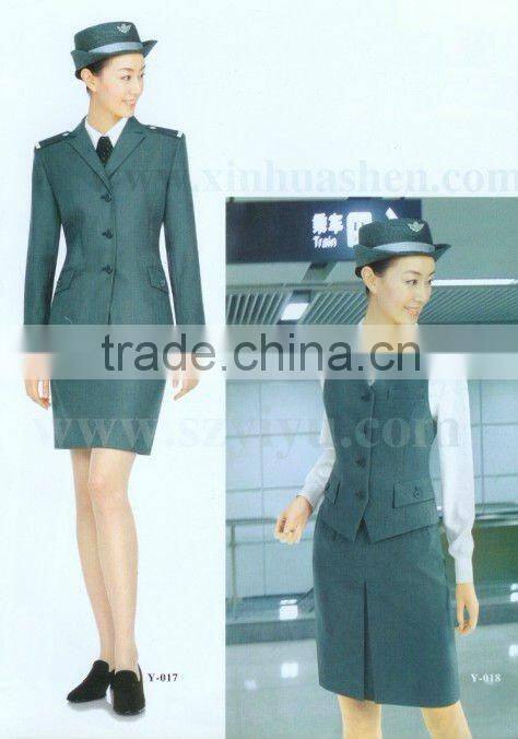 HOT selled smart airline company staff uniform