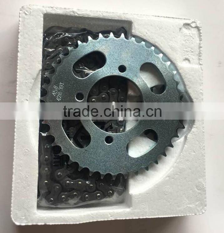 BIZ-100 35TX15T 428HX108L sprocket and chian for Yamaha