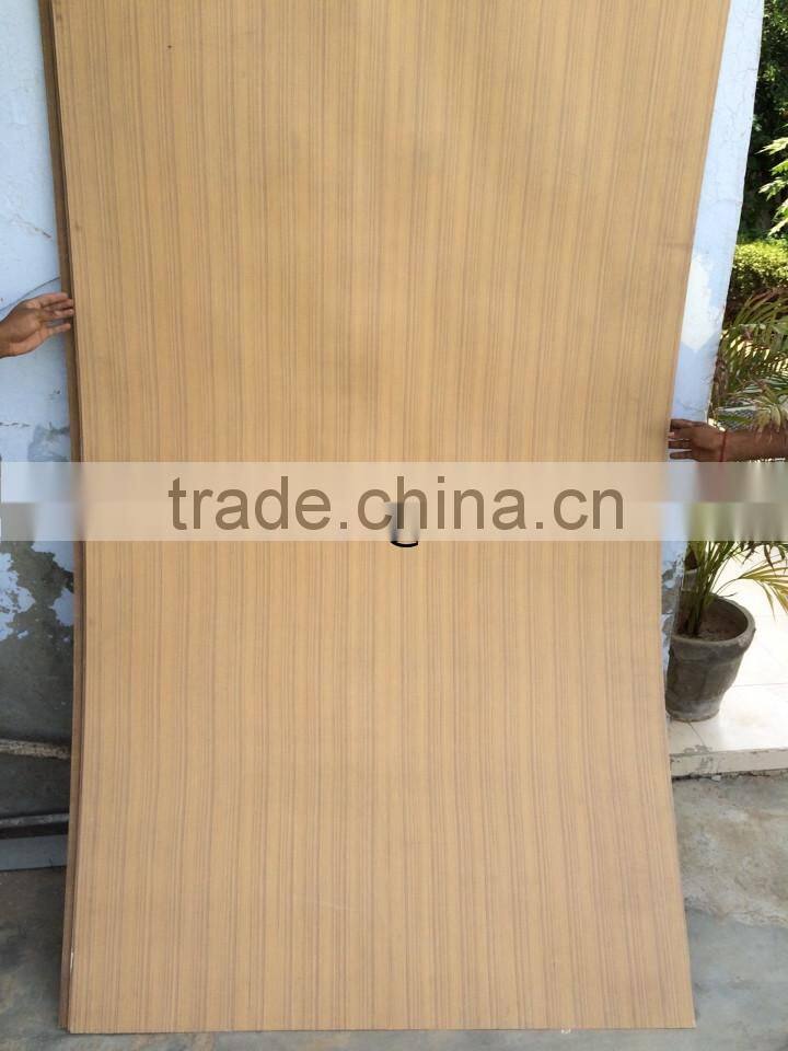 EV straight line teak mdf board