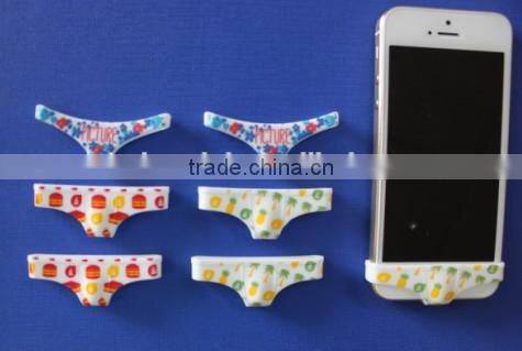 3m adhensive sticky silicone phone holder with backed cellphone stand