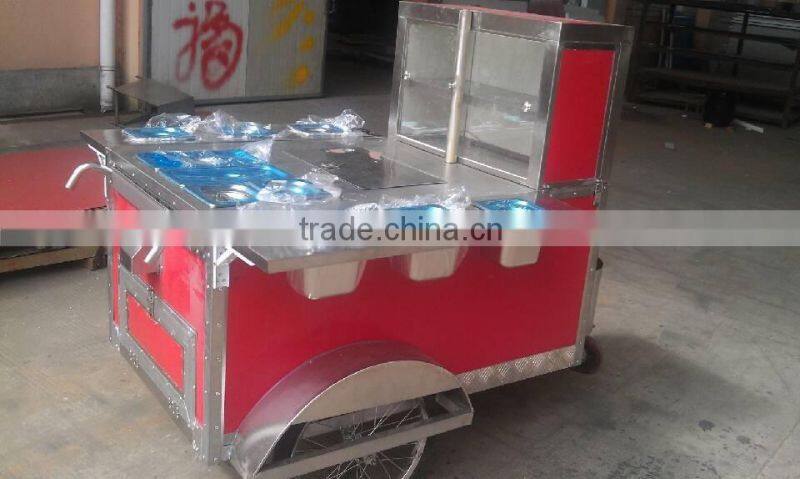 Yieson High Quality fast food cart mobile coffee cart mobile field kitchen YS-HD105