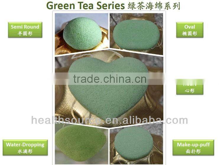 Face cleaning and massaging konjac sponge