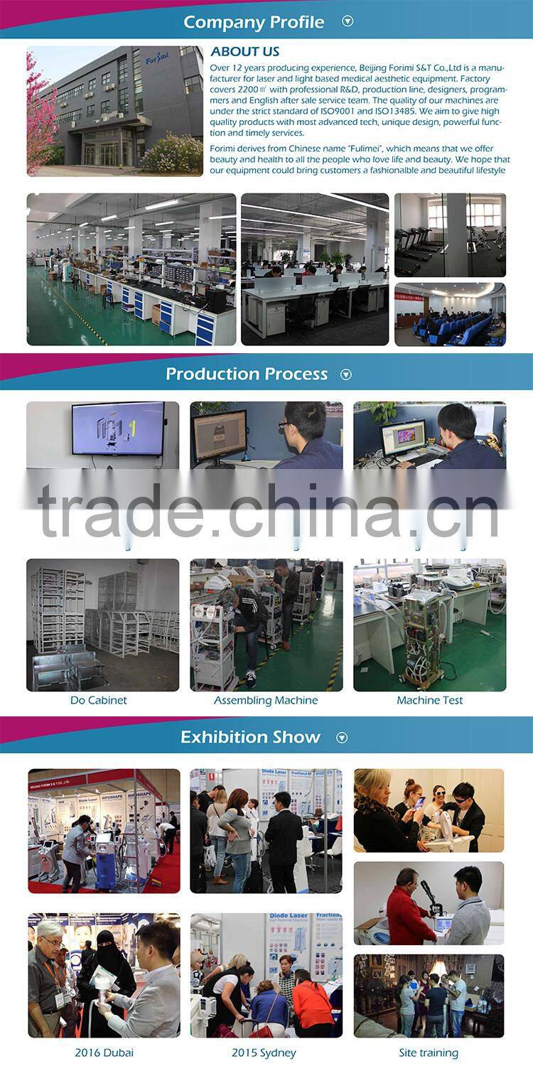 Easy to use CE FDA approved 600W output full body laser hair removal devices with 3 years warranty