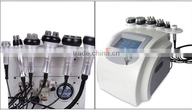 2015 Newest 6 in 1 cavitation home use/radio frequency system cavitation cellulite system/fat cavitation slimming system