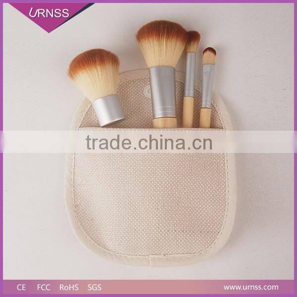 High Quality Bamboo Kabuki Cosmetic Makeup Brushes Set