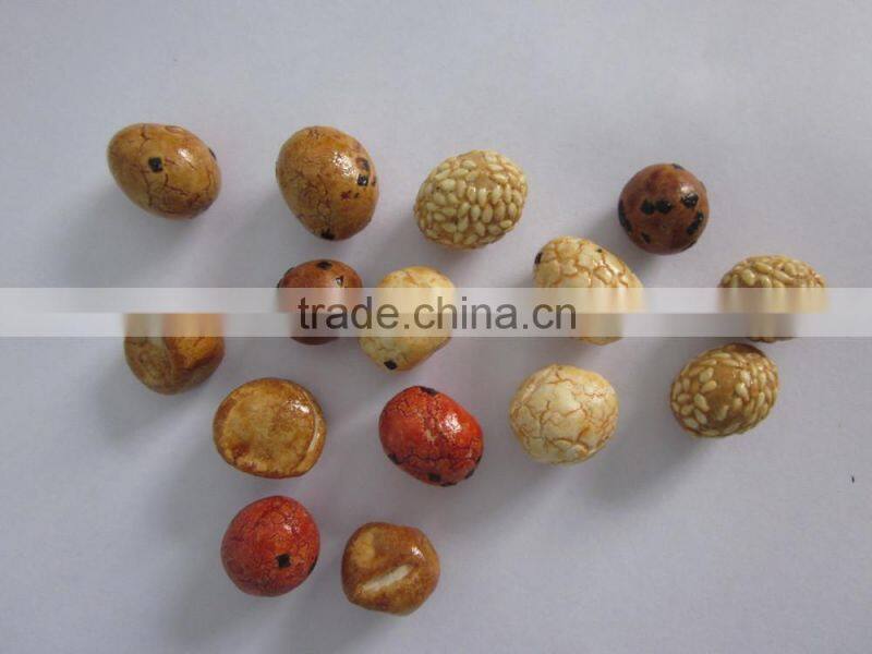 Round type fried spicy coated peanut
