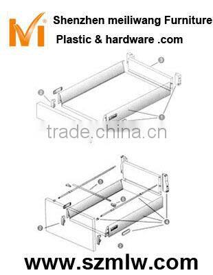 invisible drawer slides