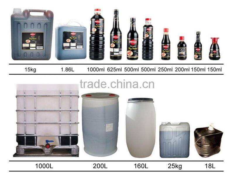 Chinese japanese soy sauce with best price 640ml