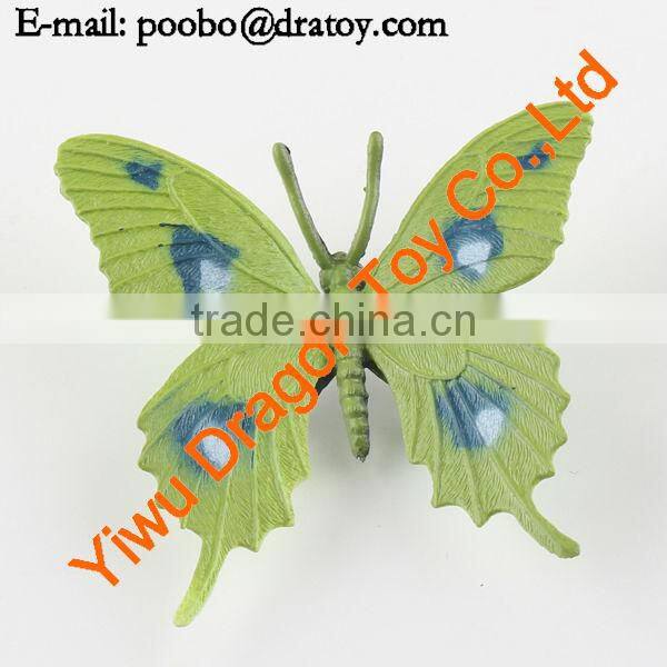Interesting gifts Colorful plastic toy butterfly statues