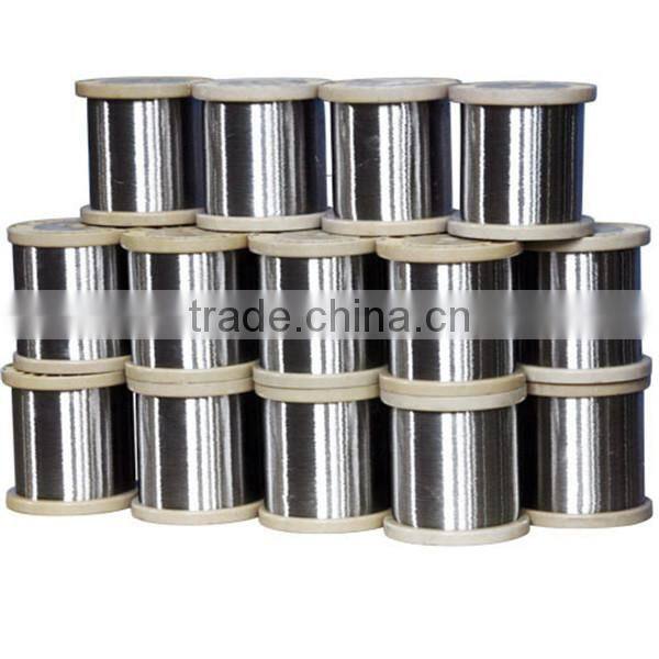 electro-polish Stainless Steel Wire High elasticity and fatigue resistance