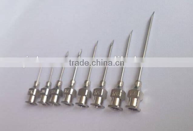 High quality veterinary syringe needles stainless steel reusable injection needle