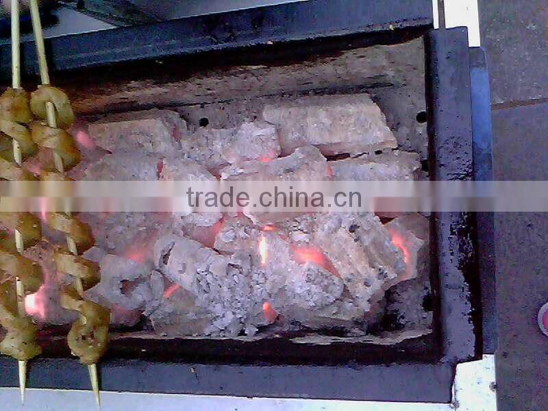 ignite quickly and no sparking machine-made charcoal for BBQ/machine made charcoal for BBQ