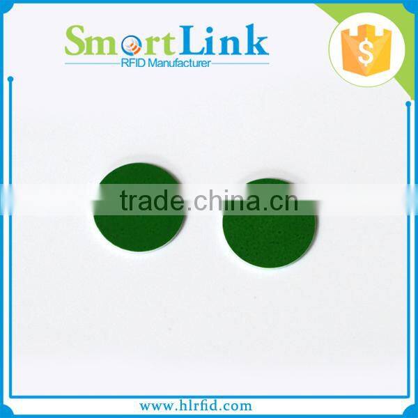 13.56mhz rfid epoxy tag with back adhesive,custom waterproof PVC nfc tag,logo printable rfid nfc tag used in outside