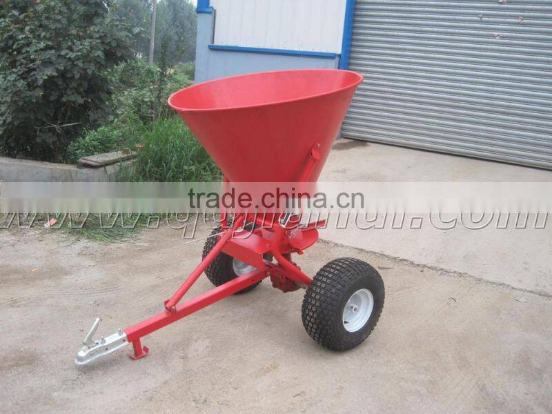 650LBS Tow behind ATV fertilizer spreader