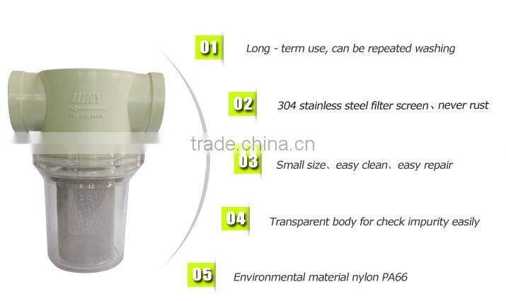 JUNY 1/2 stainless steel filter,sand filter,impurity filter,oil filter,diesel filter,gasoline filter