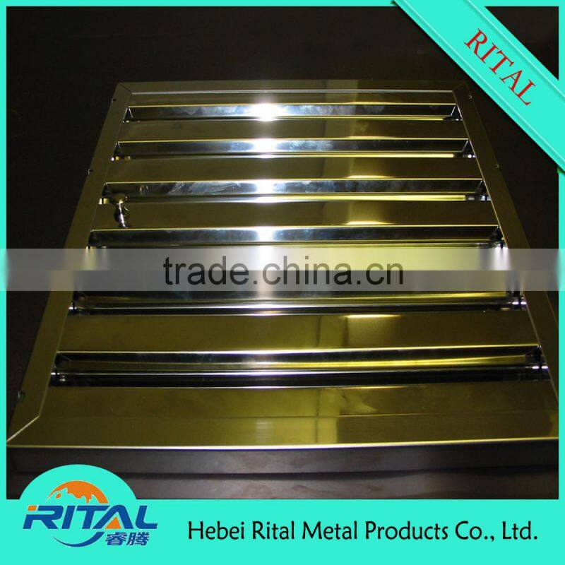 Restaurant use stainless steel Grease Baffle Filter